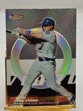 2005 Topps Finest Refractor /399 Jose Vidro #43 Washington Nationals 