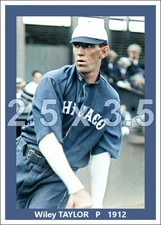 Wiley Taylor - 1912 Chicago White Sox - choose a style - colorized print