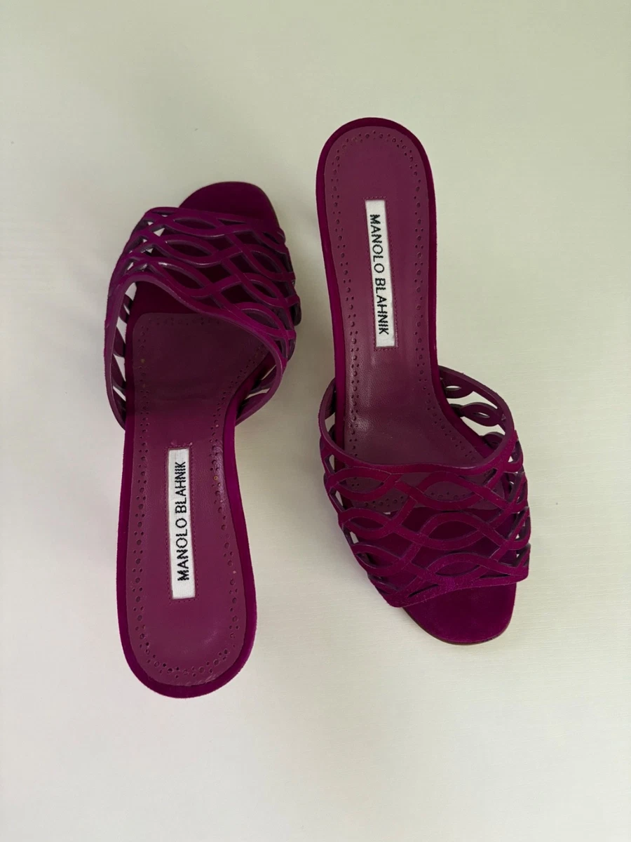 Manolo Blahnik Pink Women's Ankle Strap for sale | eBay
