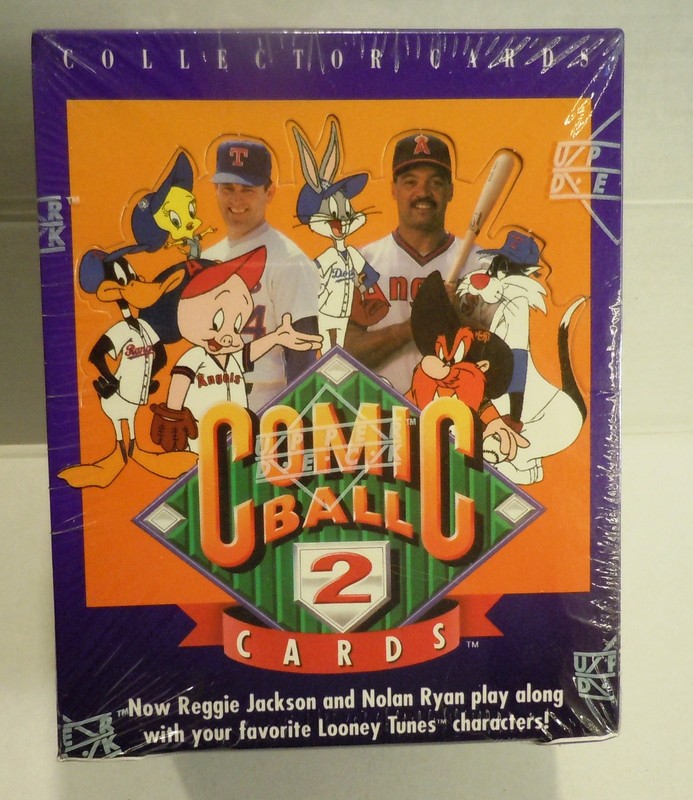 Upper Deck  1991 Comic Ball 2 cards sealed box