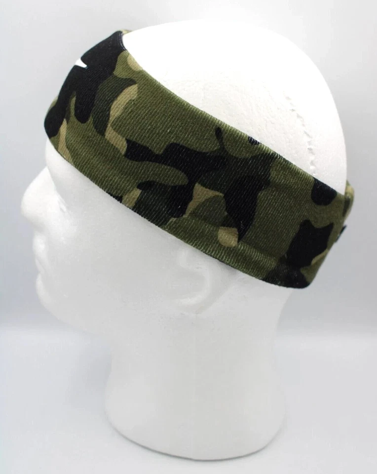 Nike Dri-Fit Diadema Adulto Atlética Oliva/Madera Sandalia/Blanco Foto 2 de 4