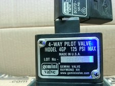 GEMINI CW-C Pneumatic Actuator A512 125PSI 24VDC W/ 4-Way 4GP P