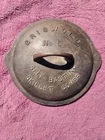 Antique #5 Griswold Self Basting Lid 465 No Chips or Cracks Sits Flat Large Logo