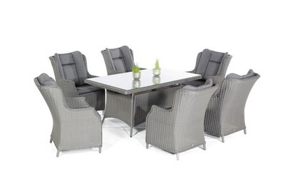 Dining Set Lounge Gartenmöbel Gartengarnitur Sitzgruppe Windsor rustic-vintage