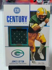 James Lofton 2019 Panini Encased Century Collection HOF Legend GB Packers #/25!!