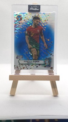 Goncalo Ramos PSG Portugal Topps Pristine 2024 Blue Refractor /75