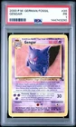 PSA 1 2000 POKEMON GERMAN FOSSIL #20 GENGAR | POP 1