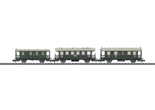 Bayerisches Personenwagen-Set. Trix 15808, neu, sehr selten | Zustand: Neu