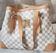 Louis Vuitton Hampstead MM Damier Azur Tote B...