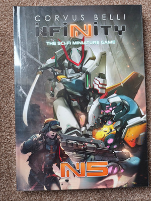 N5 Regelbuch - Infinity - Corvus Belli - Englisch - Neu in Shrink