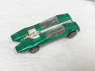 HOT WHEELS RED LINE SPLITTIN IMAGE GREEN w DARK INTERIOR