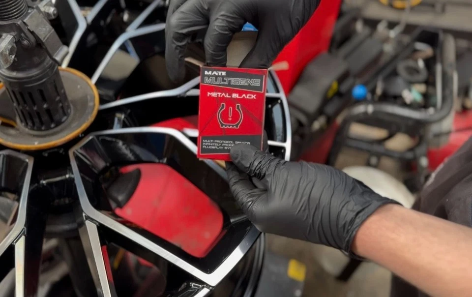 KIT 4 SENSORI DI PRESSIONE MATE MULTISENSE METALSILVER PER MERCEDES - Bild 3 von 4