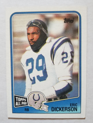 1988 Topps #118 Eric Dickerson Indianapolis Colts