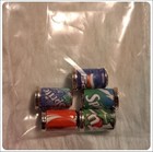 1:12 scale Miniatures- 5 soda can lot, real metal, adult collector. Mini. — photo 3
