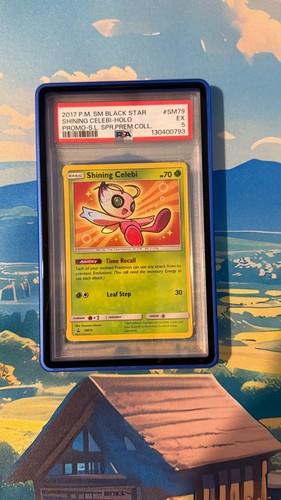 Shining Celebi graded PSA 5 for sale on eBay