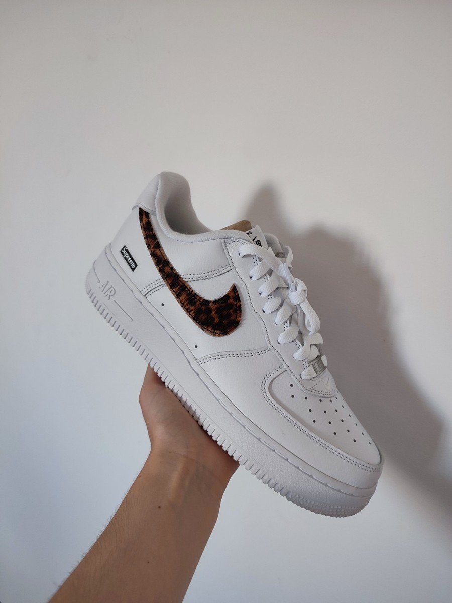 SIZE US 9 - Nike Air Force 1 Low x Supreme x Goodenough | eBay