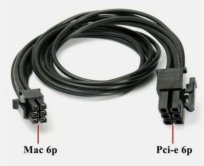 Mini 6-Pin auf PCI-e 6 PIN Grafikkarte Stromkabel Kabel - Mac G5 Mac Pro