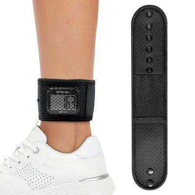 Adjustable Ankle Strap Pedometer - Breathable Mesh for Fitness Trackers