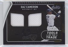 2022 Panini Absolute Tools of the Trade 2 Swatch /199 Daz Cameron #TTT2-DC 0oa7