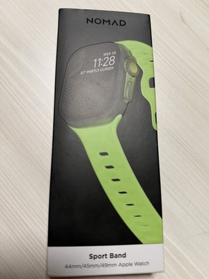 NOMAD Glow 1.0 Apple Watch Sport FKM Band 44/45/49mm SOLD OUT LIMITED EDITION