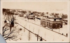 1929, Town View, LAKE CITY, Minnesota Real Photo Postcard