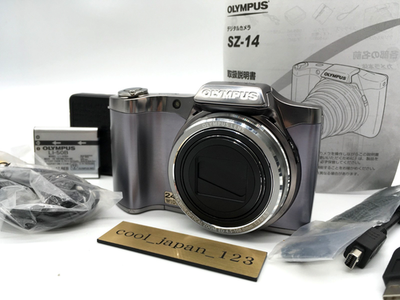 EXC++] OLYMPUS SZ-14 14MP Digital Camera 24x Optical Zoom Silver w