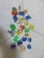 Pokemon Clear Translucent Mini Figure Lot of 20 Retro