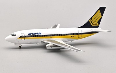 JFox JF-737-1-004 Air Florida Boeing 737-200 Hybrid N46AF Diecast 1/200 AV Model