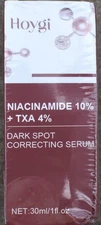 HOYGI NIACINAMIDE 10% + TXA 4% DARK SPOT CORRECING SERUM 1 fl oz FACTORY SEALED