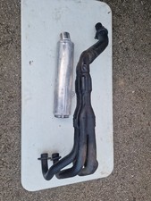 Silenziatore completo testate scarico Honda CBR400 NC 23 1988 1989