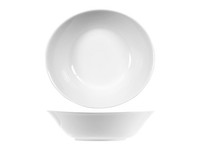 H&H Porzellan-SchüSsel, Weiß, 24 Cm SalatschüSsel