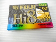 FUJI Hi8 Hi 8 MP 90 P5-90 New Video Cassette PAL/SECAN SEALED