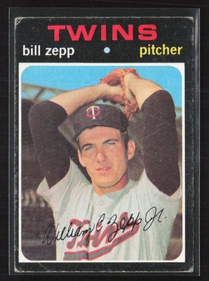 1971 Topps #271 Bill Zepp - VG Set Break!