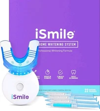 ISmile At Home Gel Teeth Whitening Kit Pro Whitening 22 Treatments New Sealed 