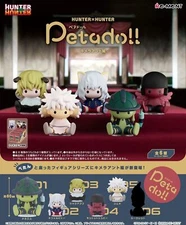 Petadoll Hunter x Hunter Chimera Ants Mini Figure Meruem Neferpitou Komugi Gon