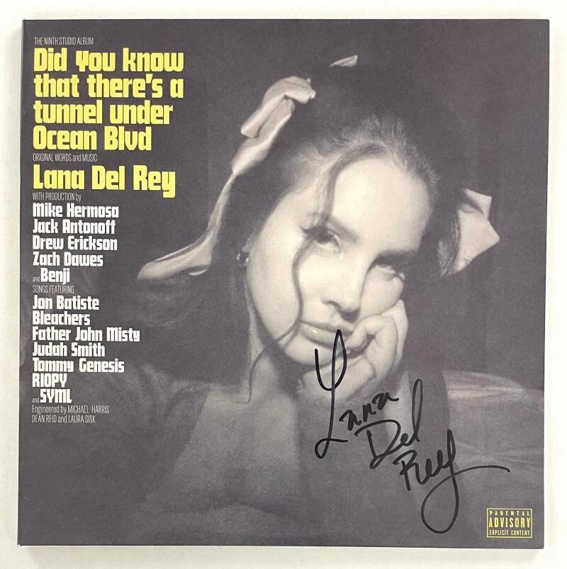 Preços baixos em Lana Del Rey assinado Indiana Discos De Rock e
