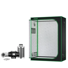 VIVOSUN 60x32x80" Grow Tent 5x2 w/ 4/6" Inline Fan Carbon Filter Air Ducting Kit