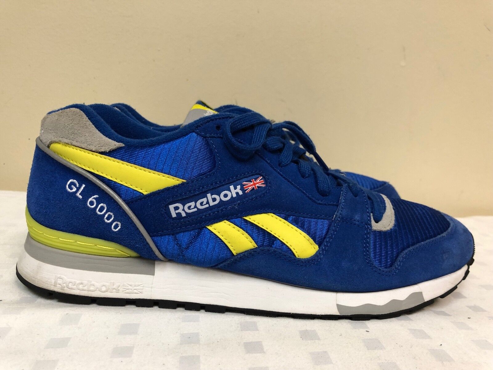 reebok gl 6000 blue yellow