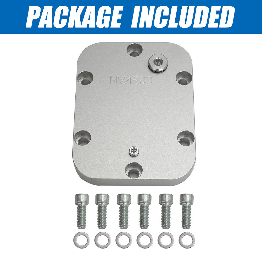 PTO Cooler Cover, NV4500, Correct fluid level, Large Port