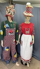 Adult Farmer couples costume - excellent condition