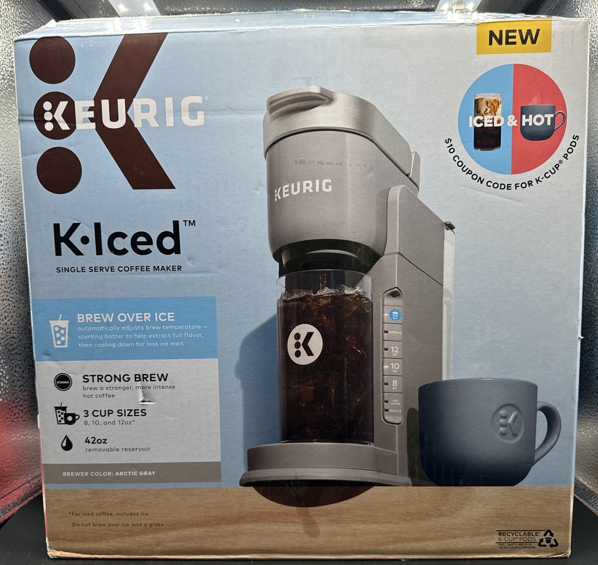 Keurig Single Serve Coffee Grey Mini Keurig Keurig K-Mini Coffee