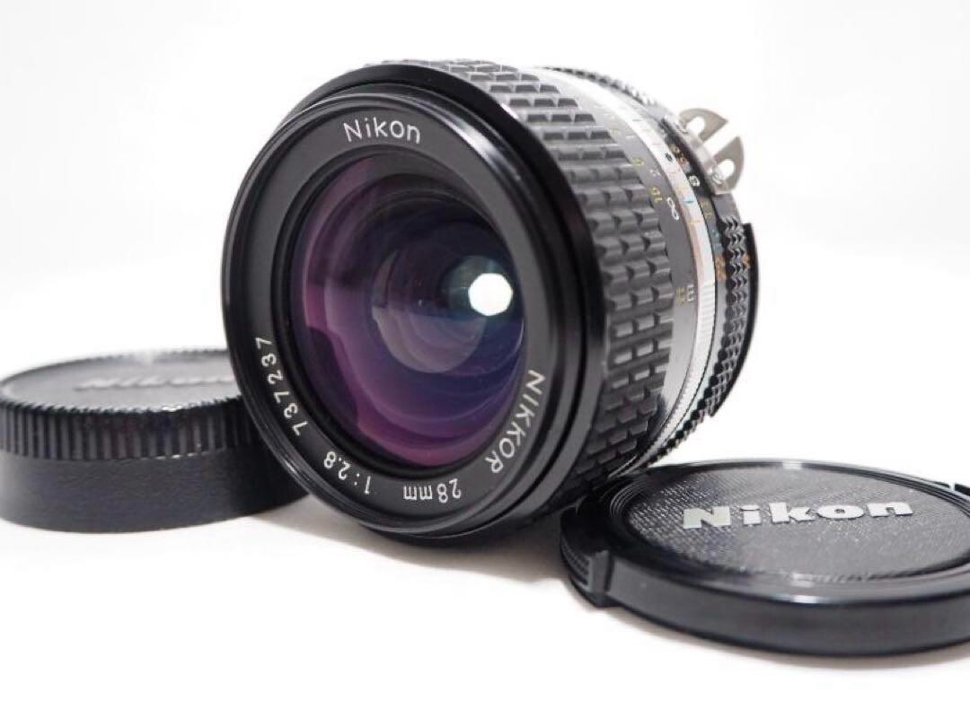 NIKON AI NIKKOR 28mm ワイドアングル #FI17 予約商品 - Main Image