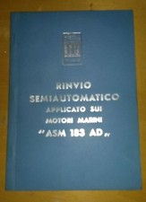 Isotta Fraschini Manuale ricambi rinvio automatico per motore marino ASM183