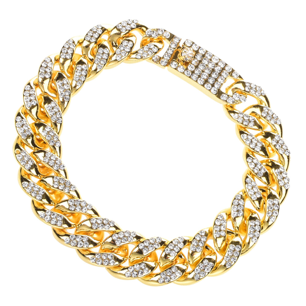 Tennis Bracelet Men Rhinestone Cuban Chain Men's Jewelry eBay