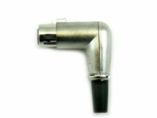 RIGHT ANGLE XLR STYLE 3 PIN MICROPHONE CONNECTOR
