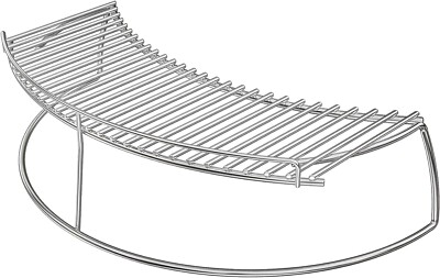 Stainless Steel Warming Cooking Rack Fit Charcoal Kettle Grill Weber Char Broil