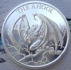 1 oz. 2023 THE AHOOL Cryptozoology Series BU rounds .999 fine silver