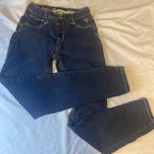 Justice Premium Jean Girls Simply Low Blue Denim Size 12R Jegging