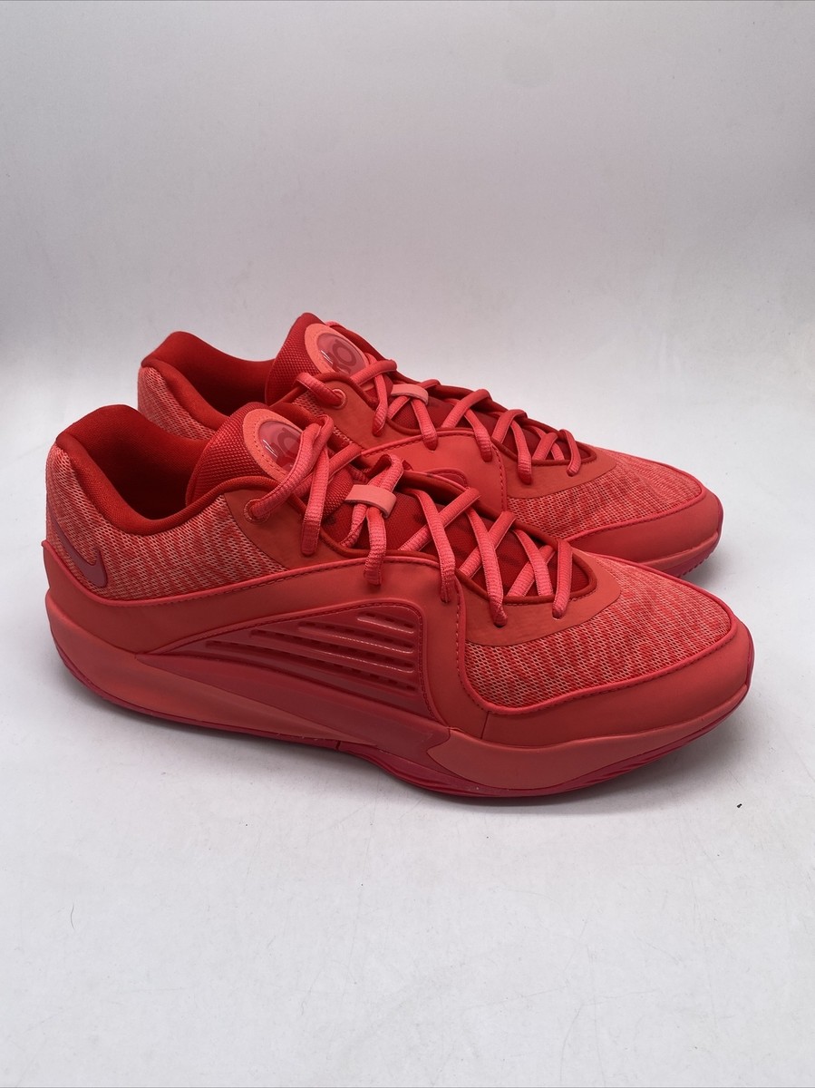 Nike KD 16 Low Triple Red DV2917-803 Men's Size 12.5 | eBay