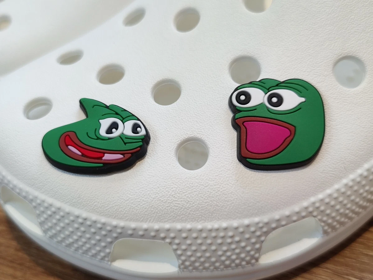 Pepega & POGGERS Shoe Charms (2 PACK) - PeepoParadise